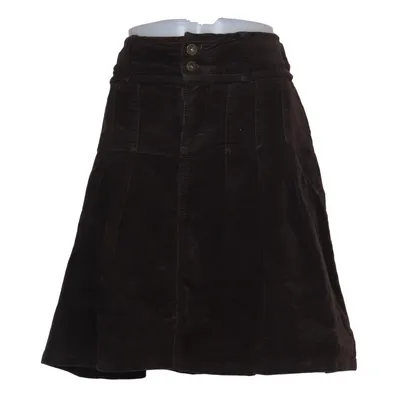 Nederdel (Brun) fra Flash Jeans Bomuld, Elastan