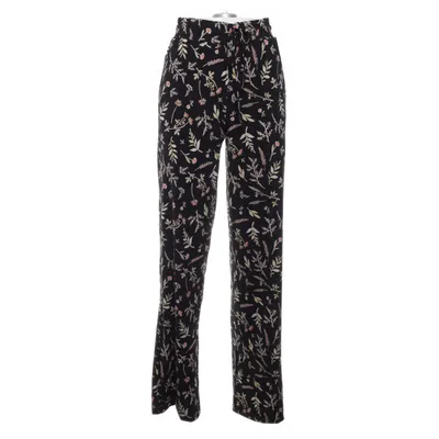Palazzo pants (Black, Multicolored) from Hema Elastane, Polyester