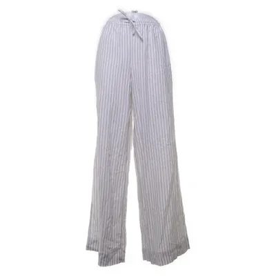 Pants (White, Gray) from Bik Bok Cotton, Linen, Viscose