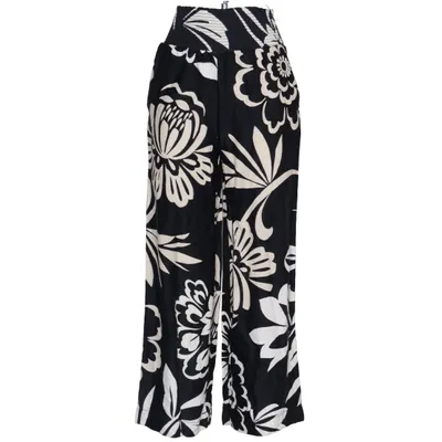 Palazzobukser (Sort, Hvid) fra Maeve by Anthropologie Viscose