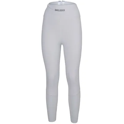 Sportleggings (Grijs) van Smilodox Elastaan, Polyamide, Polyester