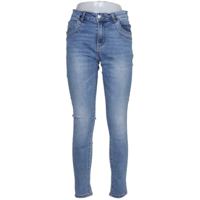Spijkerbroek (Blauw) van Chica London Katoen, Elastaan, Polyester
