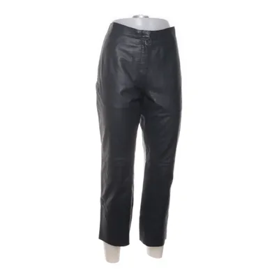 Leren broek (Grijs) van H&M Leer, Polyester, Viscose