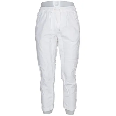 Pants (White) from Zara Cotton