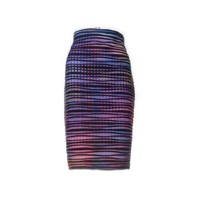 Rok (Blauw, Meerkleurig) van Joseph Ribkoff Elastaan, Polyester