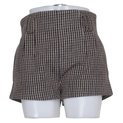 Korte broek (Bruin, Zwart) van H&M Edition Acryl, Polyamide, Polyester, Wol