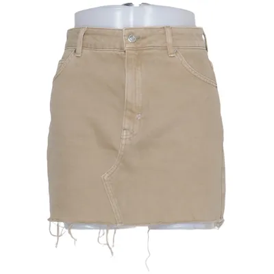 Jupe en jean (Beige) de Topshop Coton, Polyester