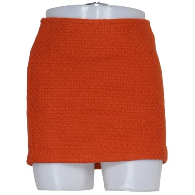 Kjol (Orange) från Sisley Acetat, Polyamid, Viskos, Ull
