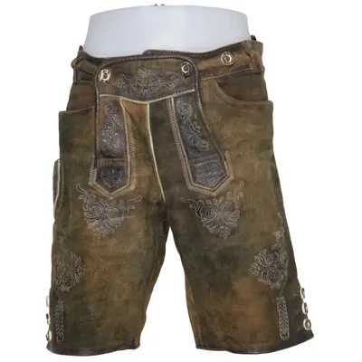 Lederhosen (Brun) fra Amadeus Læder