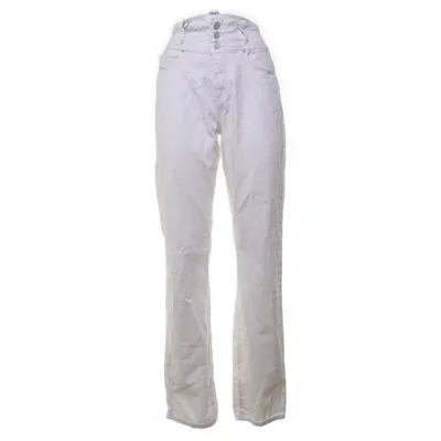 Spijkerbroek (Wit) van Flash Jeans Katoen, Elastaan