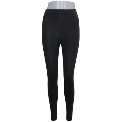 Collants polaires (Gris) de Fascino Élasthane, Polyester, Viscose