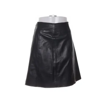 Läderkjol (Grå) från Selected Femme Skinn, Återvunnen polyester