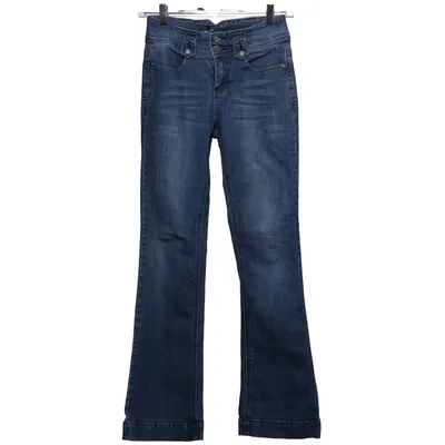 Spijkerbroek (Blauw) van Arizona Katoen, Elastaan, Polyester