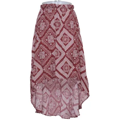 Jupe longue (Rouge, Blanc, Multicolore) de I Am Viscose