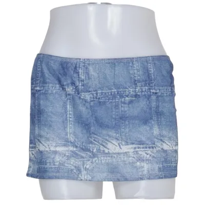Nederdel (Blå, Hvid) fra With Jéan Elastan, Polyester