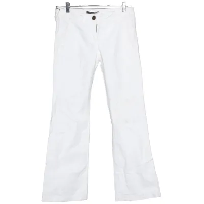 Chinos (Wit) van Sportmax Code Katoen