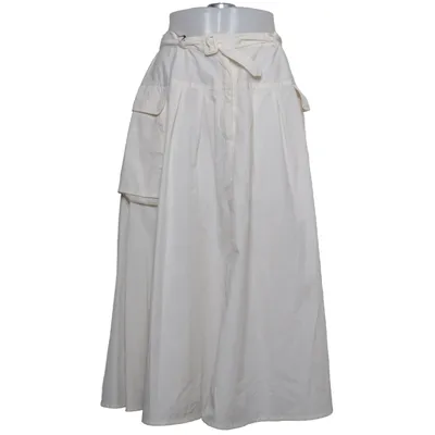 Nederdel (Hvid) fra Anne Bruse Bomuld, Polyester