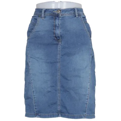 Spijkerrok (Blauw) van Brandtex Copenhagen Katoen, Elastaan, Polyester