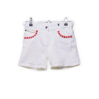 Denim shorts (White, Red) from Stella McCartney Kids Cotton