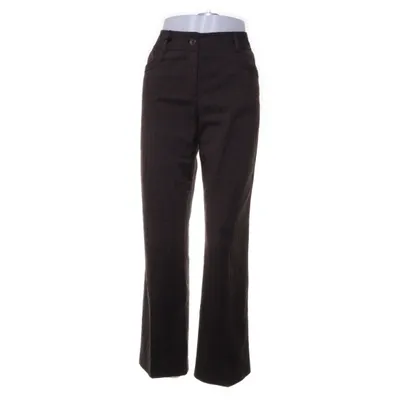 Pantalon (Marron) de Proportion Petite Polyester, Viscose, Élasthane