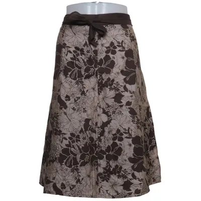 Skirt (Brown, Beige) from Fever Cotton, Nylon, Polyester, Viscose