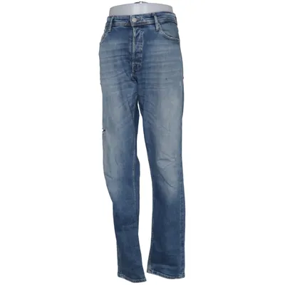 Spijkerbroek (Blauw) van Jack & Jones Jeans Intelligence Katoen, Elastaan