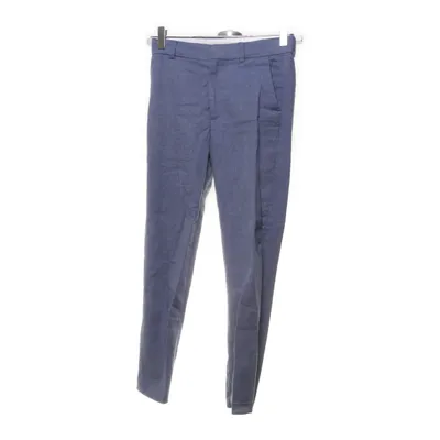 Kostuumbroek (Blauw) van H&M Katoen, Linnen, Polyester