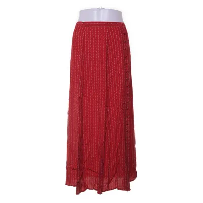 Långkjol (Röd, Flerfärgad) från Collection by Lindex Viskos