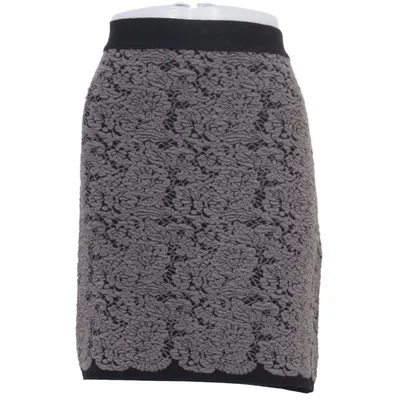 Jupe (Gris, Noir) de Sem Per Lei Acrylique, Polyester, Viscose, Laine