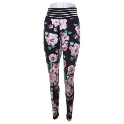 Leggings (Black, Multicolored) from Cute Booty Polyester, Elastane, Nylon