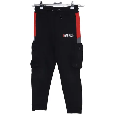 Cargobyxor (Svart, Röd) från Hoodrich Bomull, Polyester