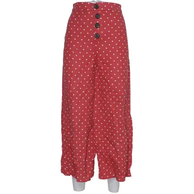 Palazzobyxor (Röd, Vit) från Stradivarius