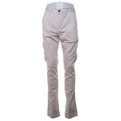 Chinos (Vit) från W.BXTR Bomull, Elastan