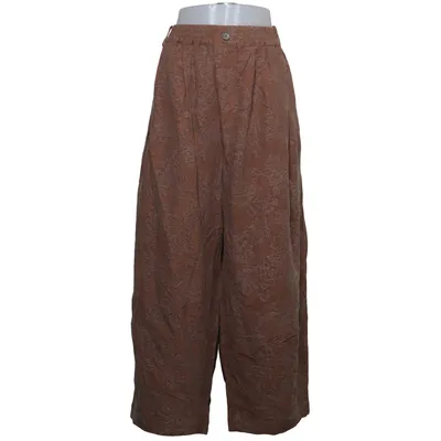 Culottes (Marron) de Buykud Coton, Lin