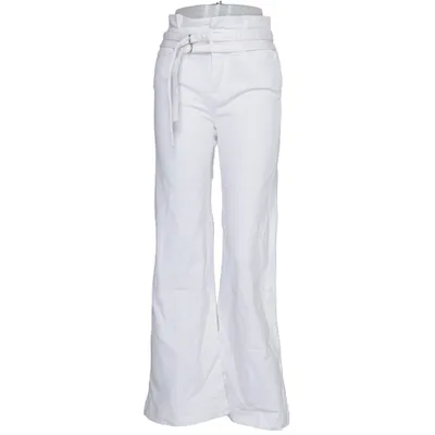 Spijkerbroek (Wit) van 7 for All Mankind Katoen, Elastaan, Polyester