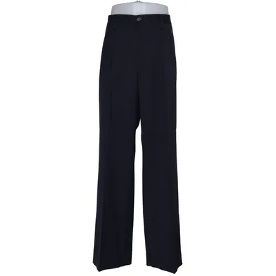 Kostymbyxor (Blå) från Filippa K Elastan, Polyester, Ull