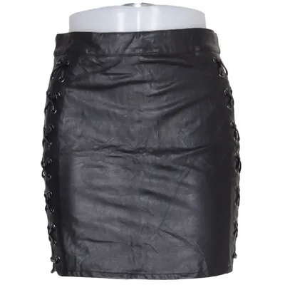 Rok (Zwart) van Boohoo Night Polyester, Polyurethaan