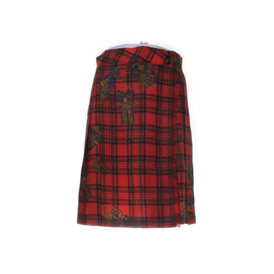 Kilt (Rood, Meerkleurig) van Sportalm Wol
