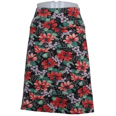 Jupe (Noir, Rouge, Vert) de King Louie Élasthane, Viscose