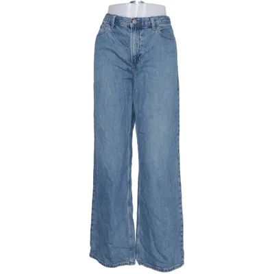Spijkerbroek (Blauw) van Uniqlo Katoen, Polyester