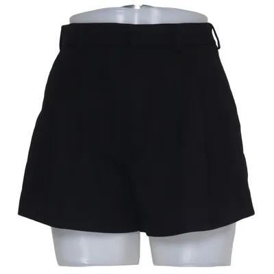Shorts (Svart) från Saint Laurent Bomull, Elastan, Ull