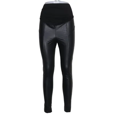 Leggings de grossesse (Noir) de New Look Maternity Coton, Élasthane, Polyester, Polyuréthane