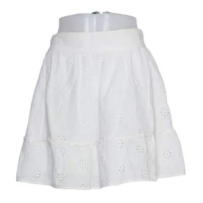 Jupe (Blanc) de Vero Moda Coton, Lin
