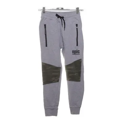 Mjukisbyxor (Grå, Grön) från KappAhl Bomull, Polyester