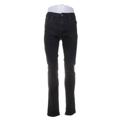 Jeans (Svart) från Gul & Blå Bomull, Elastan