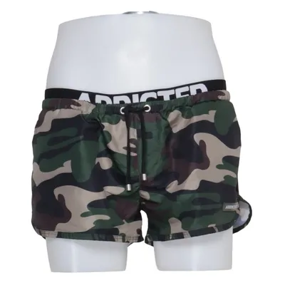 Badeshorts (Grøn, Beige, Sort) fra Addicted Polyester
