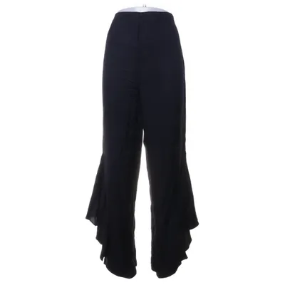 Pantalon patte d'éléphant (Noir) de H&M Lyocell, Soie