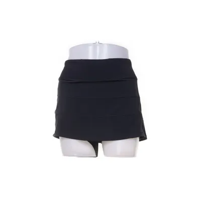Skort (Sort) fra Lululemon Athletica Elastan, Nylon, Genanvendt polyester