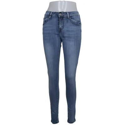 Spijkerbroek (Blauw) van Monday Katoen, Elastaan, Polyester