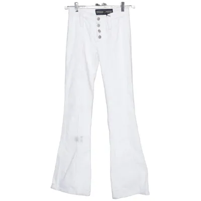 Corduroy broek (Wit) van Freeman Porter